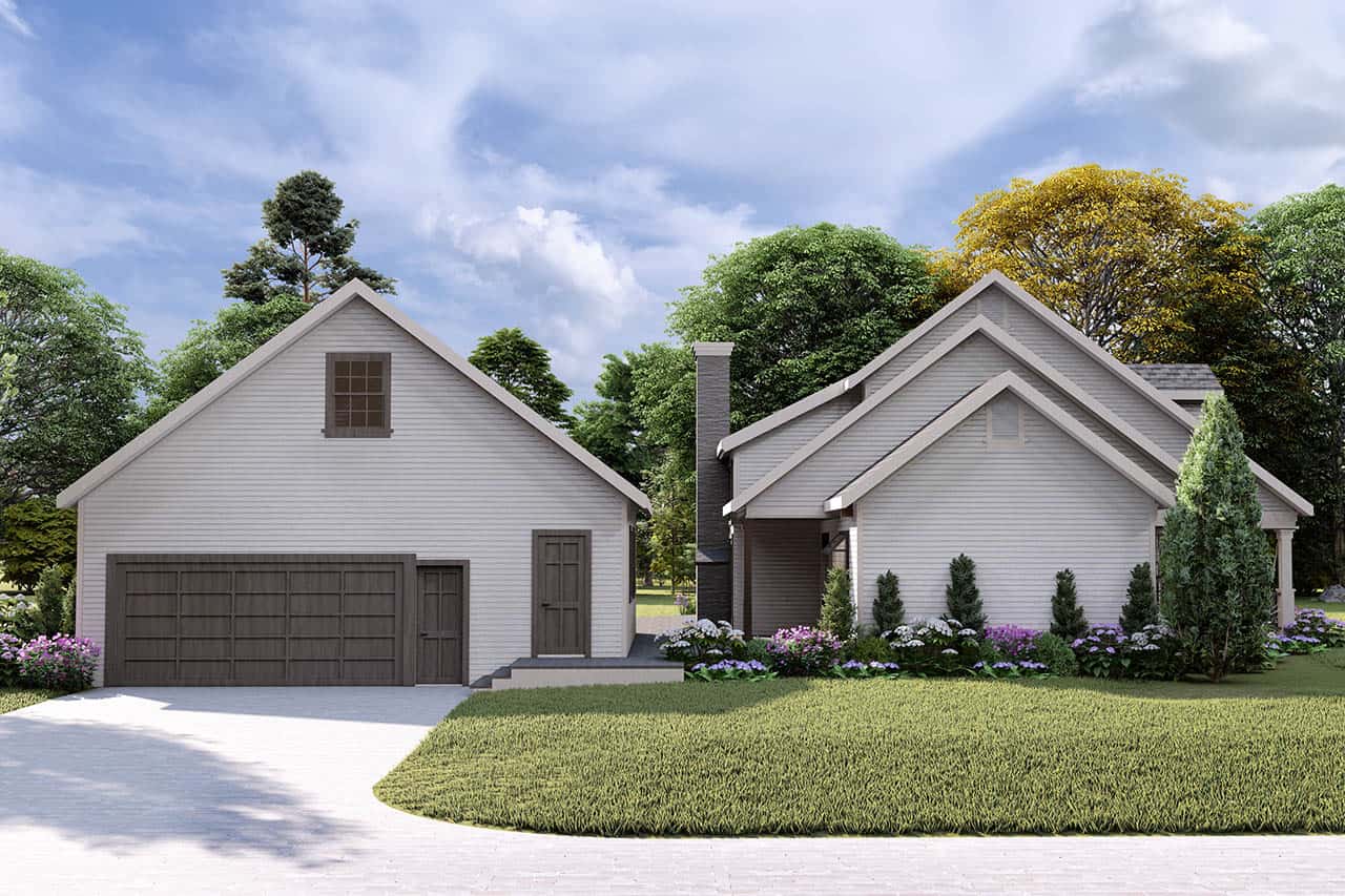 Left Side View of this 3-Bedroom,2227 Sq Ft Plan -108-1208
