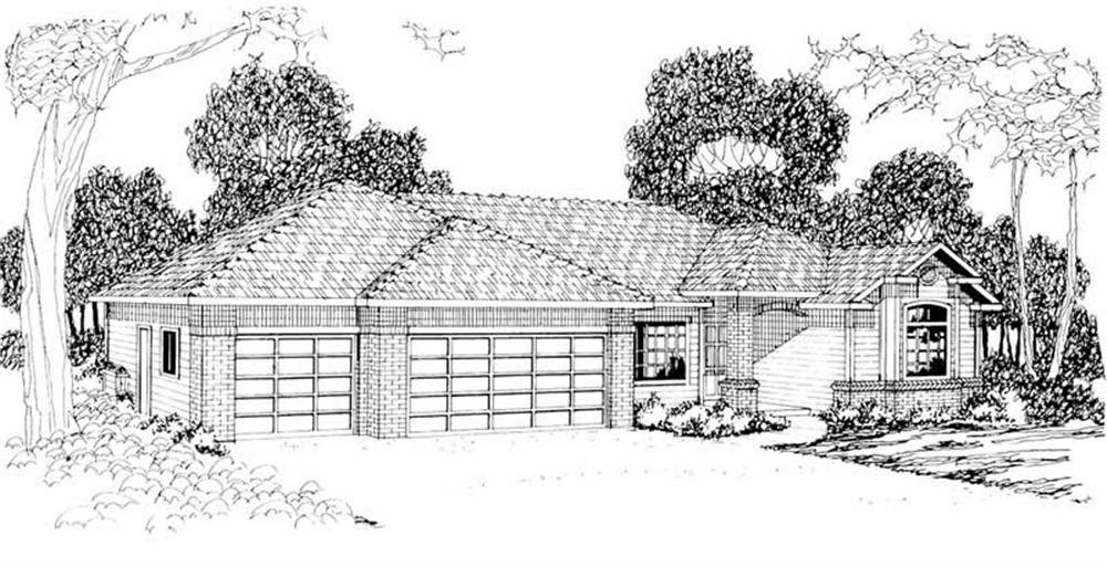 Main image for house plan # 3022