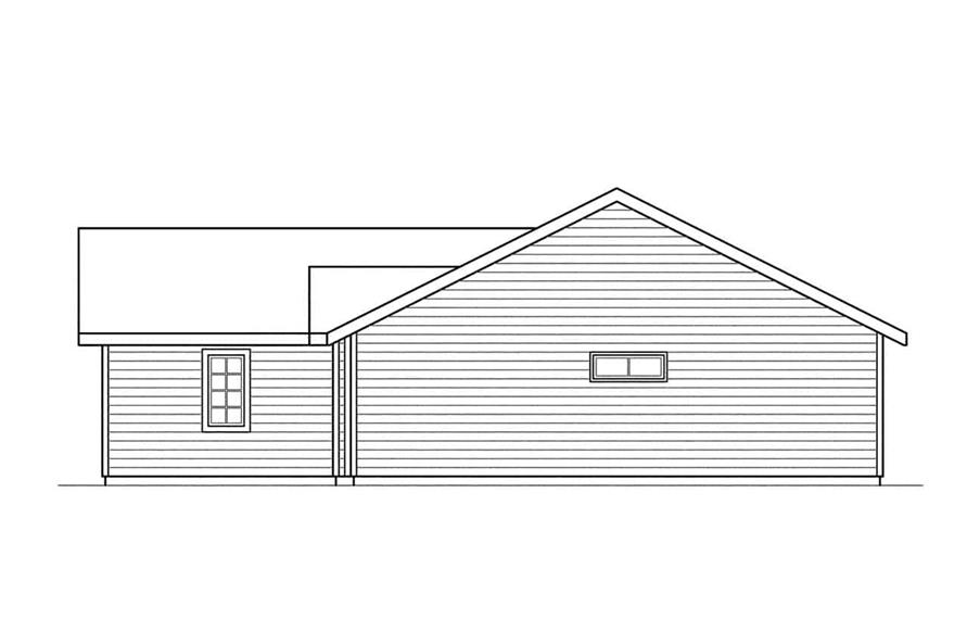 108-1216: Home Plan Right Elevation