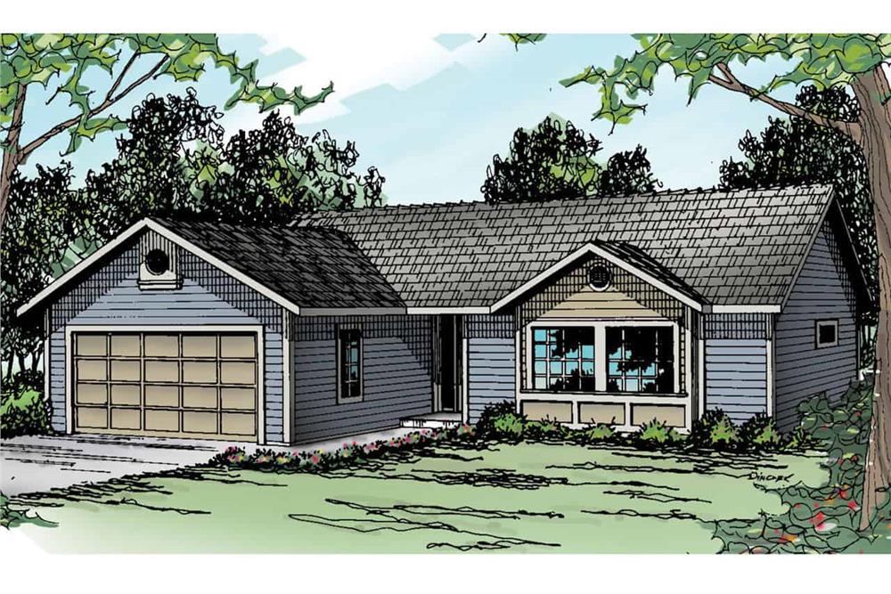 Main image for house plan # 3025