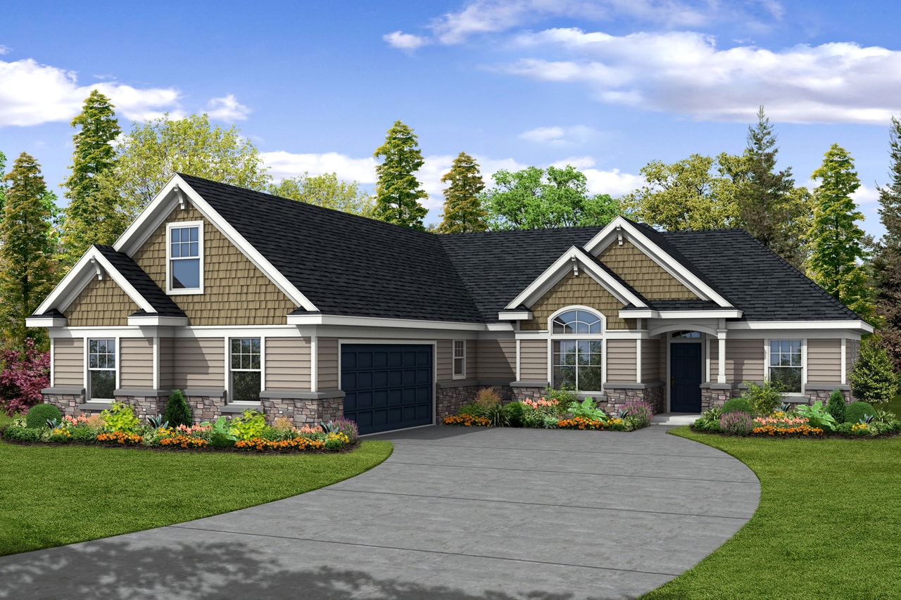 4 Bedrm 2183 Sq Ft Transitional House  Plan  108 1228