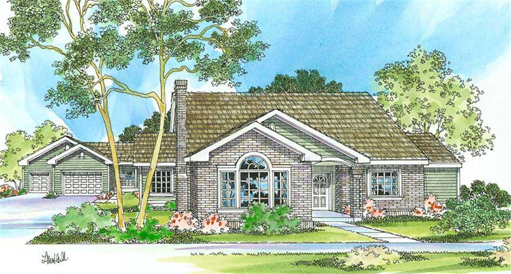 Main image for house plan # 2915