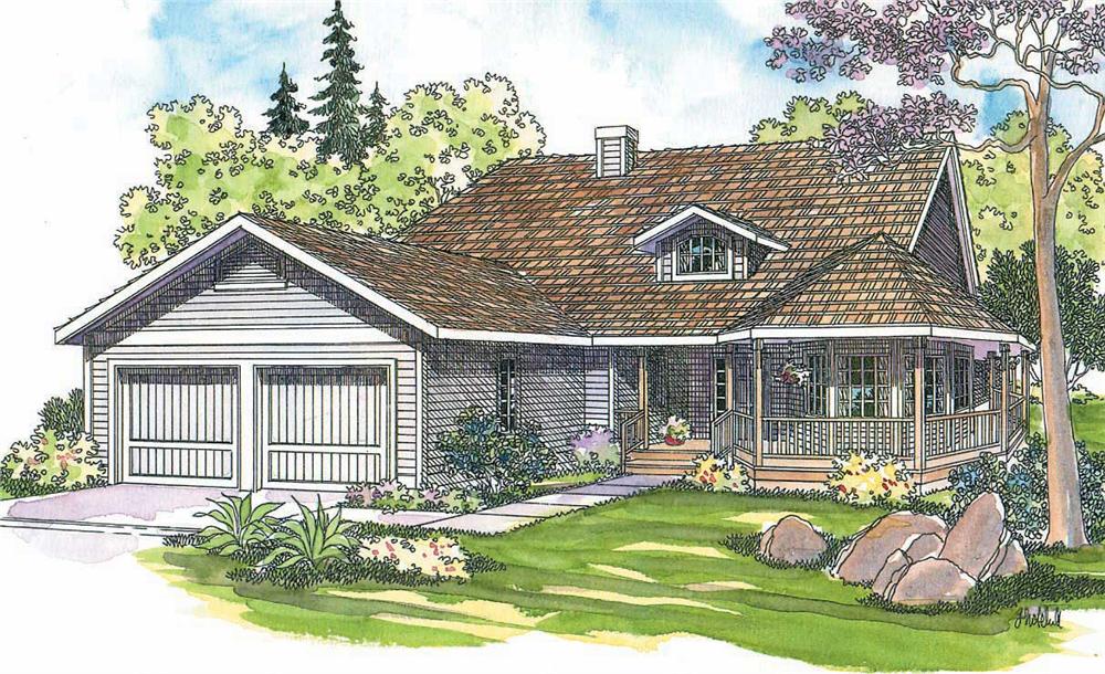 Main image for house plan # 2892