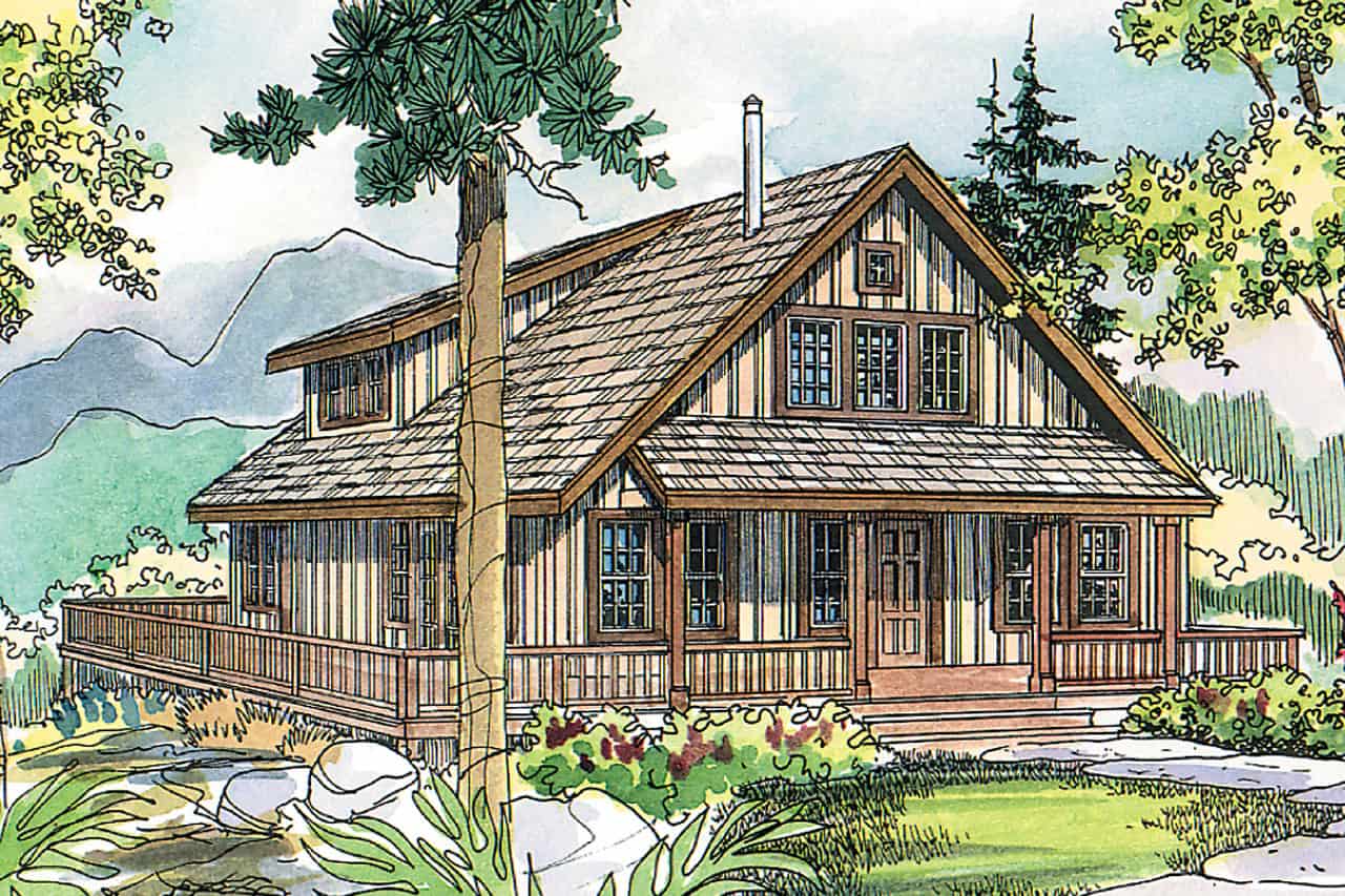Front View of this 3-Bedroom,1749 Sq Ft Plan -108-1275