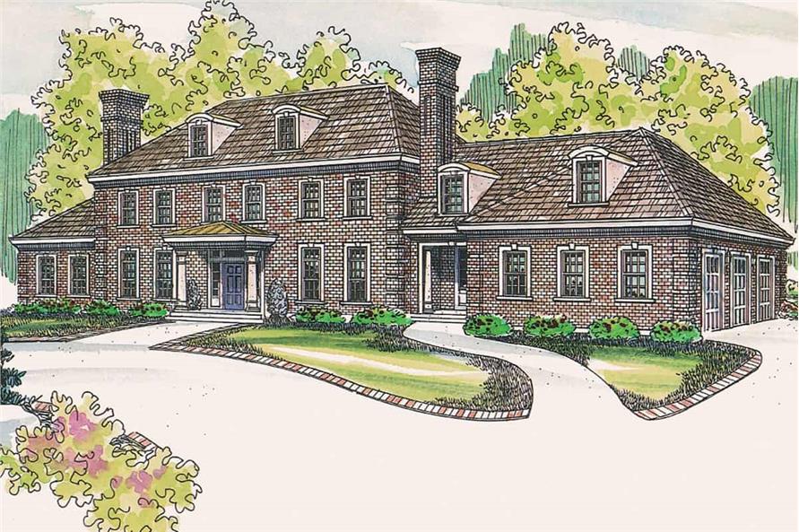 Main image for house plan # 2969