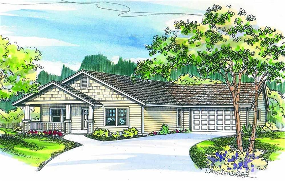 Main image for house plan # 2964