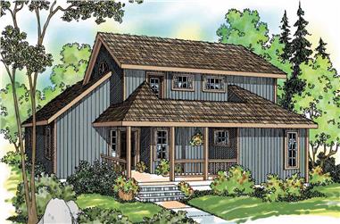 2-Bedroom, 1611 Sq Ft Vacation Homes Home Plan - 108-1297 - Main Exterior