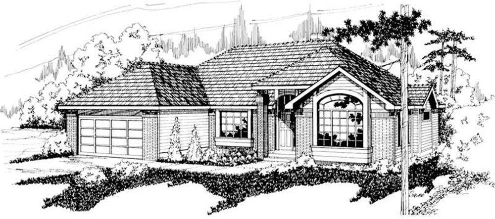 Main image for house plan # 2835