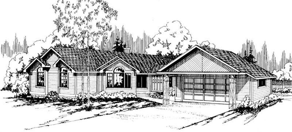 Main image for house plan # 2834