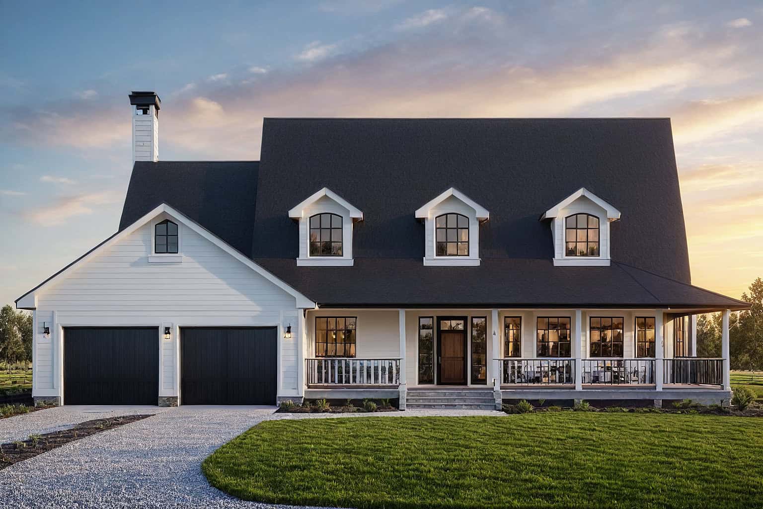 Front View of this 3-Bedroom,2591 Sq Ft Plan -108-1335