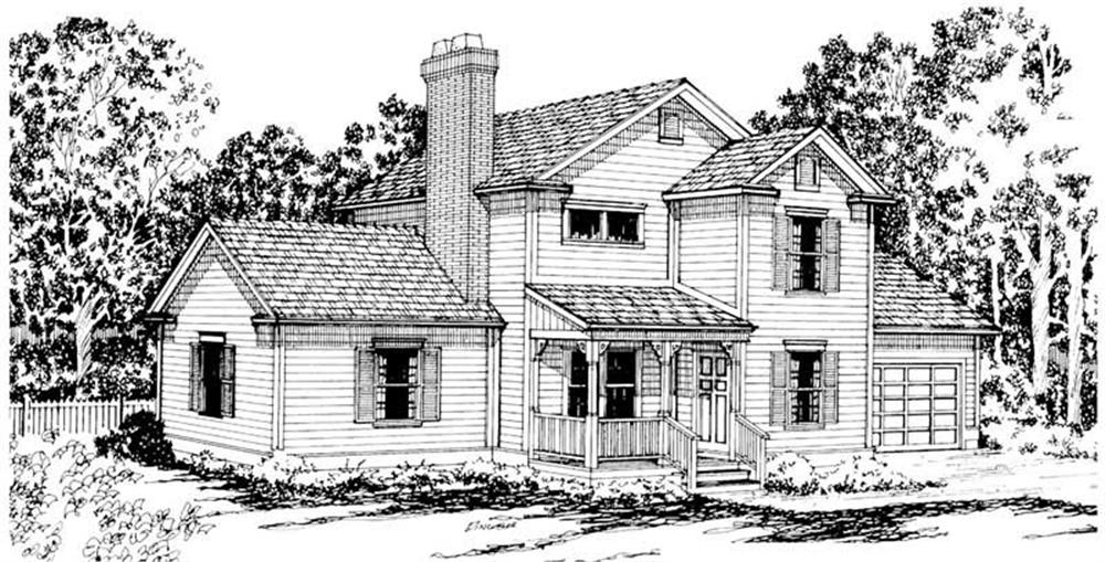 Main image for house plan # 2863