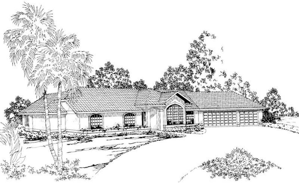Main image for house plan # 3165