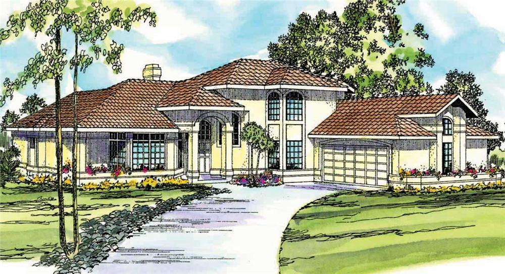 Main image for house plan # 3163