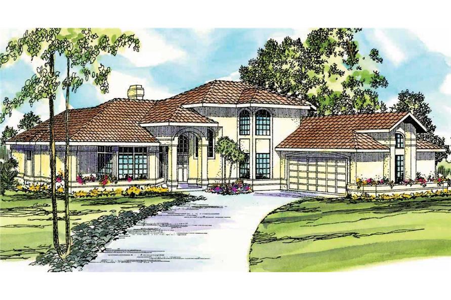 Main image for house plan # 3163