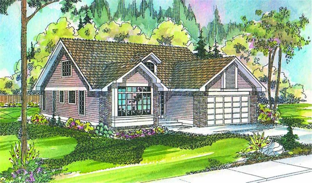 Main image for house plan # 2817