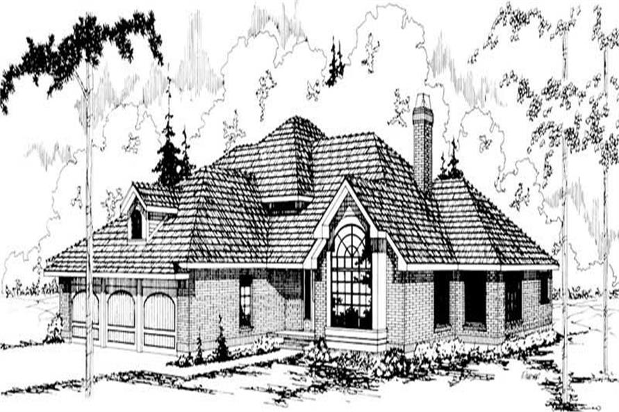Main image for house plan # 2823