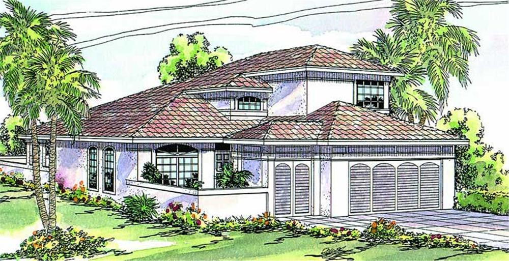 Main image for house plan # 3141