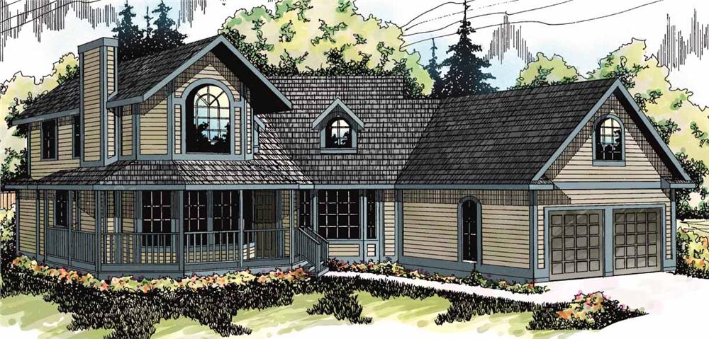 Main image for house plan # 2812