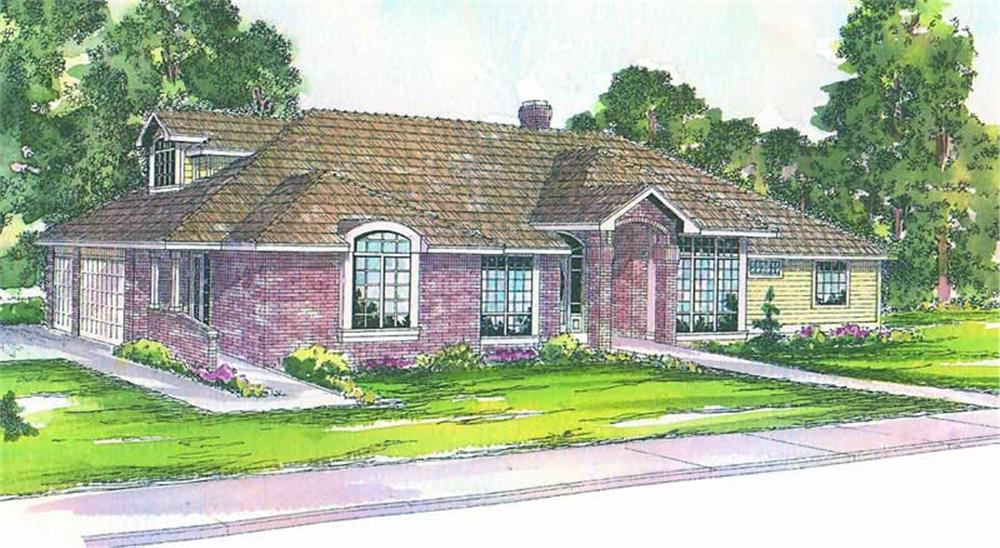 Main image for house plan # 2814