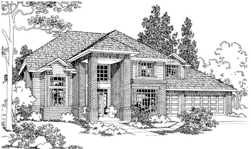 Main image for house plan # 108-1412