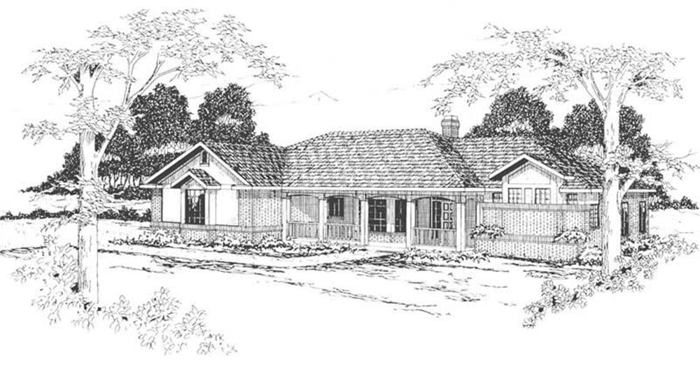 Main image for house plan # 3088