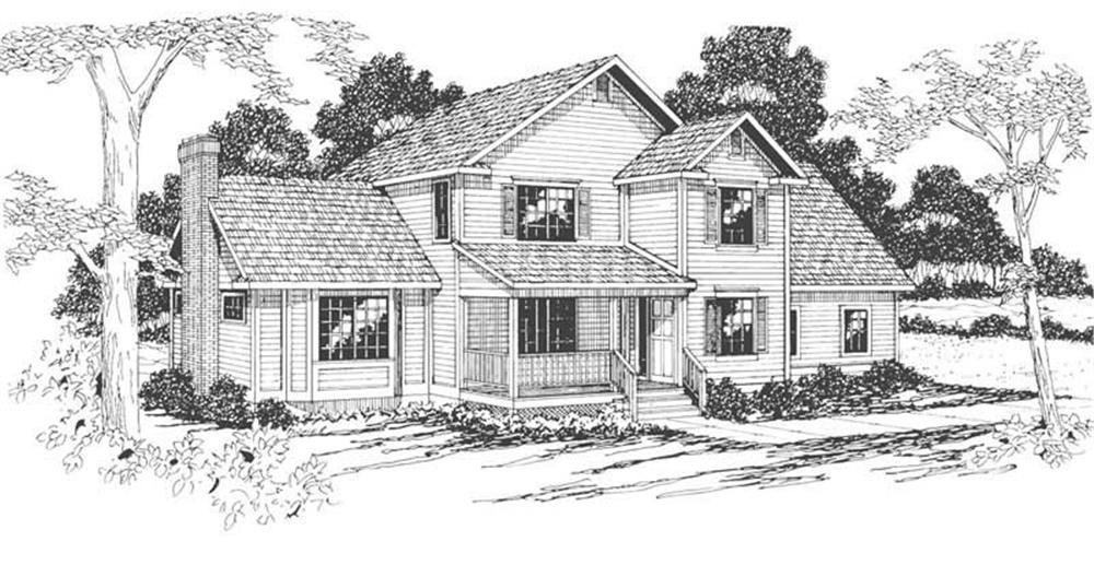 Main image for house plan # 3089