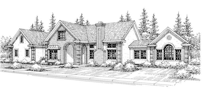 Main image for house plan # 3063