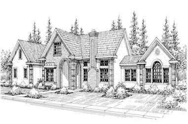 4-Bedroom, 3067 Sq Ft Southern House Plan - 108-1439 - Front Exterior