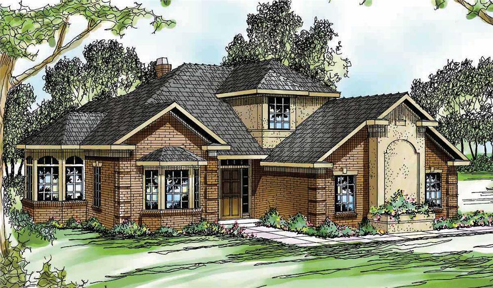 Main image for house plan # 3101