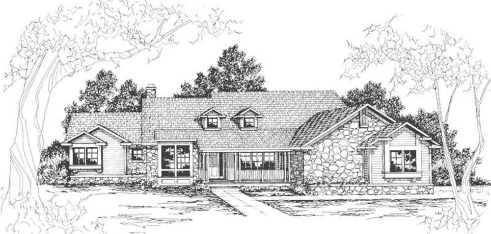 Main image for house plan # 3112