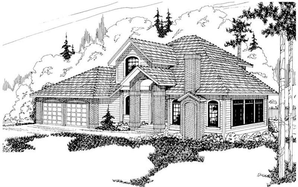 Main image for house plan # 2993