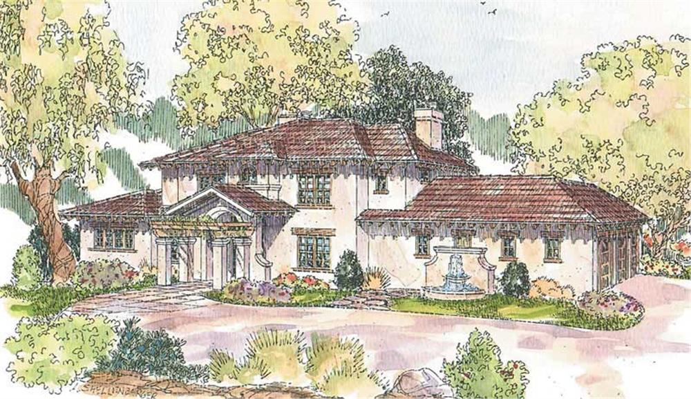 Main image for house plan # 13232