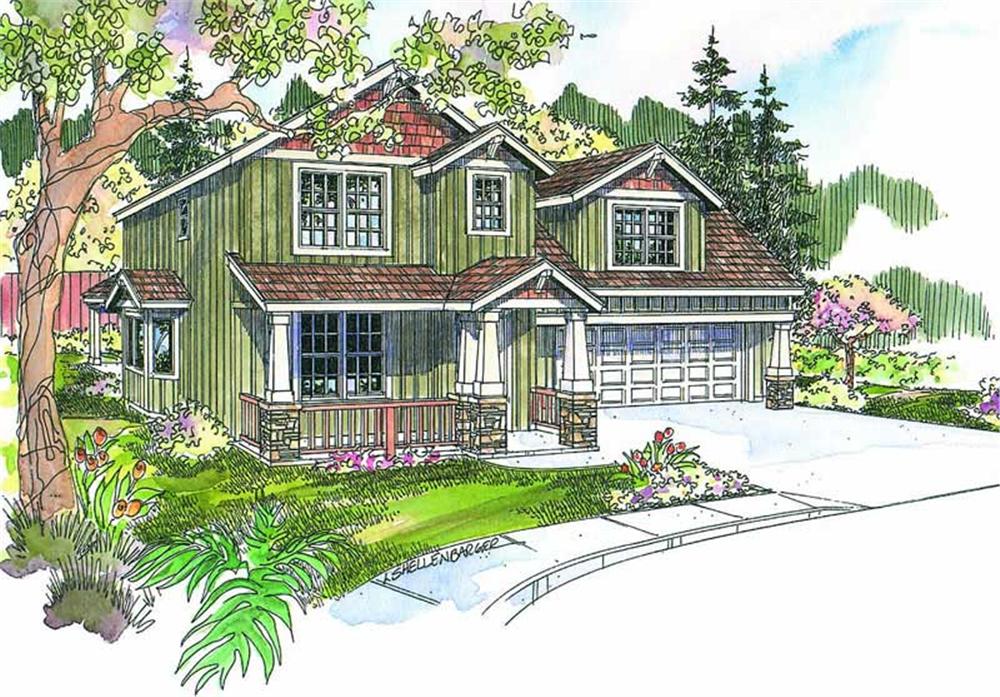 Main image for house plan # 13135