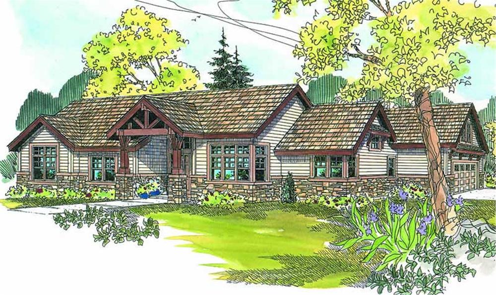 Main image for house plan # 13168
