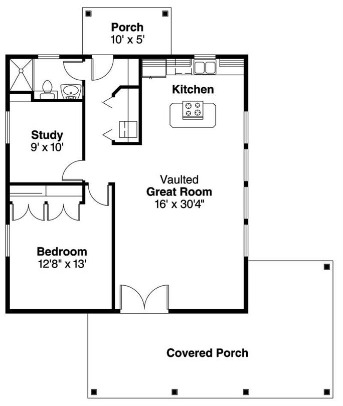 Casita Plan Small Modern House
