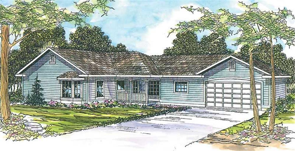 Main image for house plan # 13218