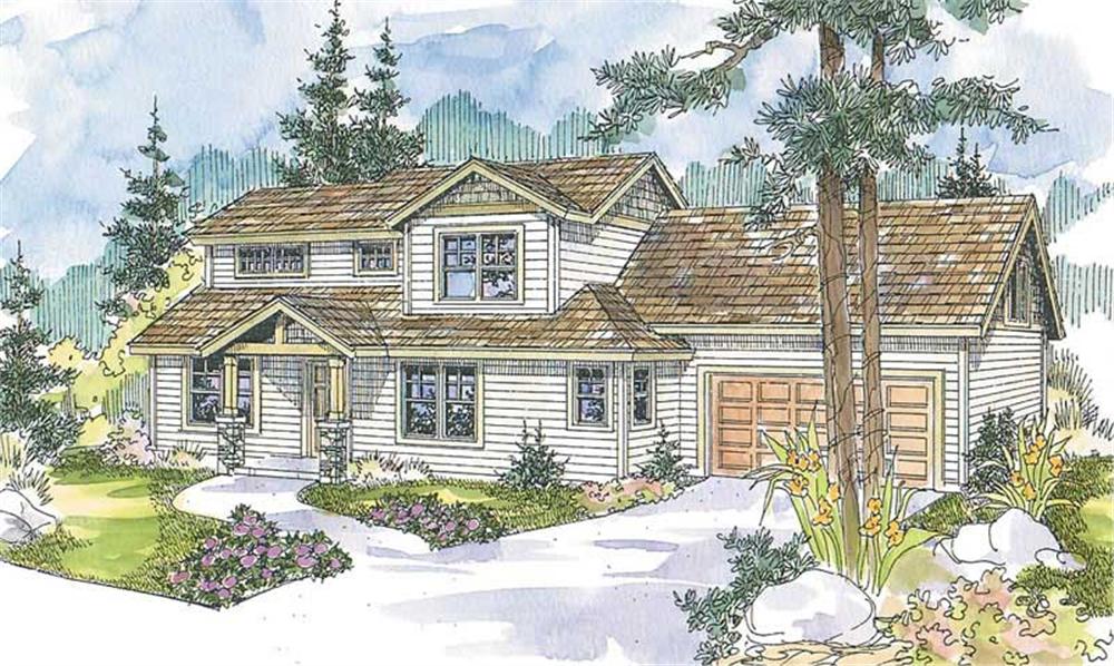 Main image for house plan # 13222