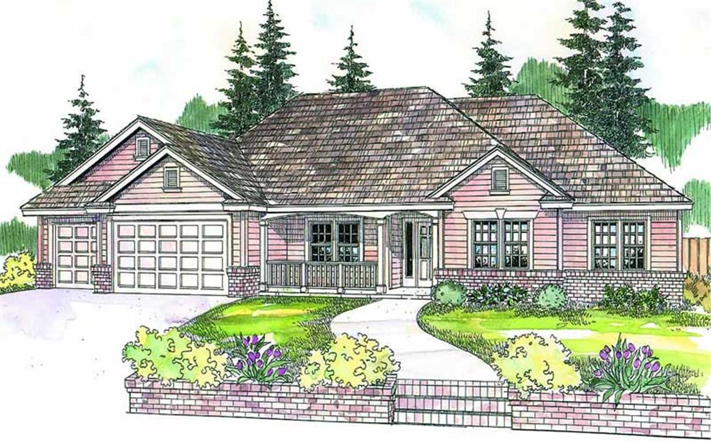 Main image for house plan # 13204