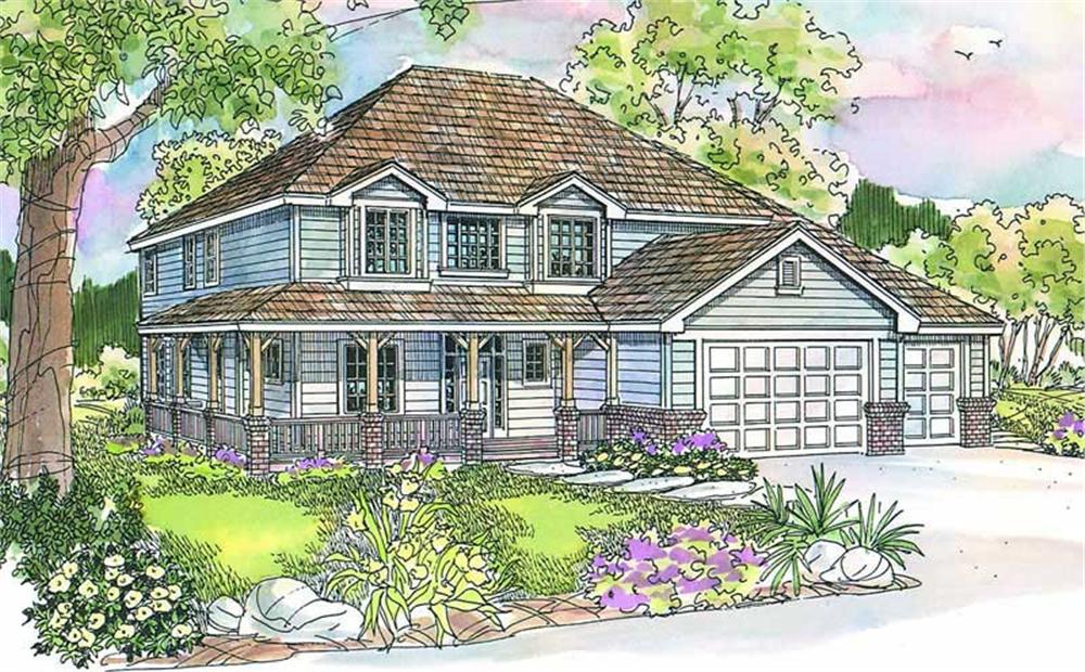 Main image for house plan # 8223