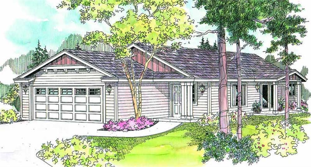 Main image for house plan # 13205