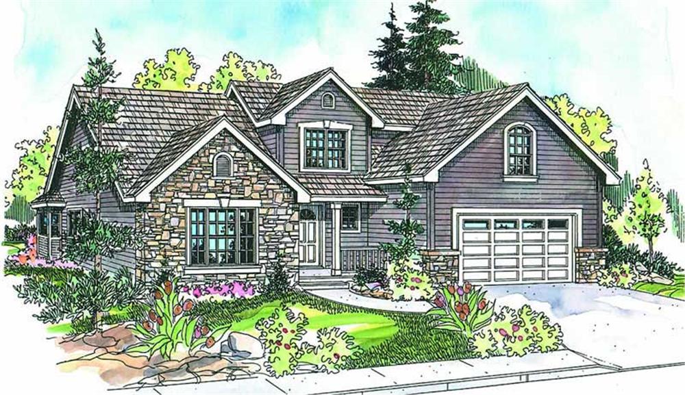 Main image for house plan # 13127