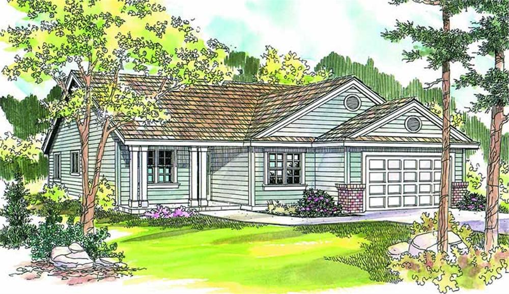 Main image for house plan # 13203