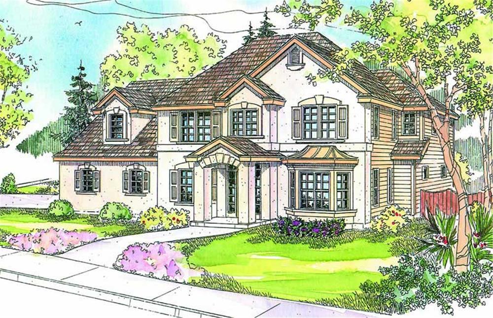 Main image for house plan # 13202