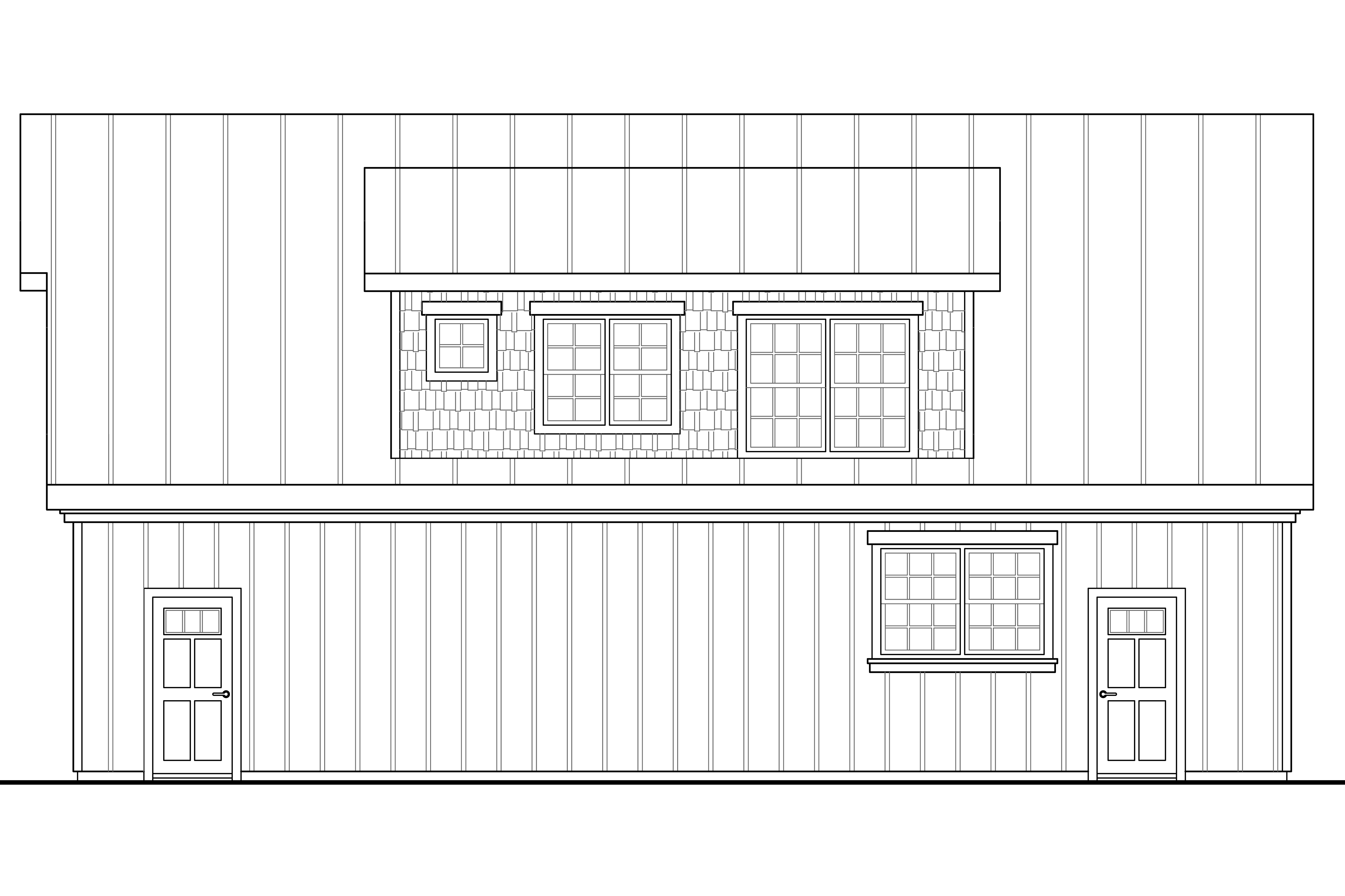 Home Plan Right Elevation of this 1-Bedroom,1573 Sq Ft Plan -108-1775