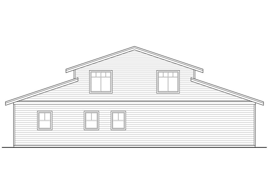 Barn Style Carriage House 108 1781 4 Bays 6 Car Garage