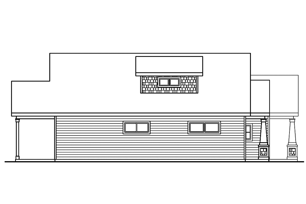 Multi-Unit House Plan #108-1852: 3 Bedrm, 1647 Sq Ft Per Unit Home