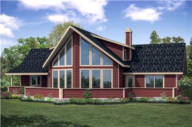 3-Bedroom, 2063 Sq Ft Vacation Homes Home Plan - 108-1853 - Main Exterior