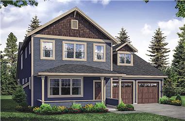 3-Bedroom, 2970 Sq Ft Farmhouse House Plan - 108-1921 - Front Exterior