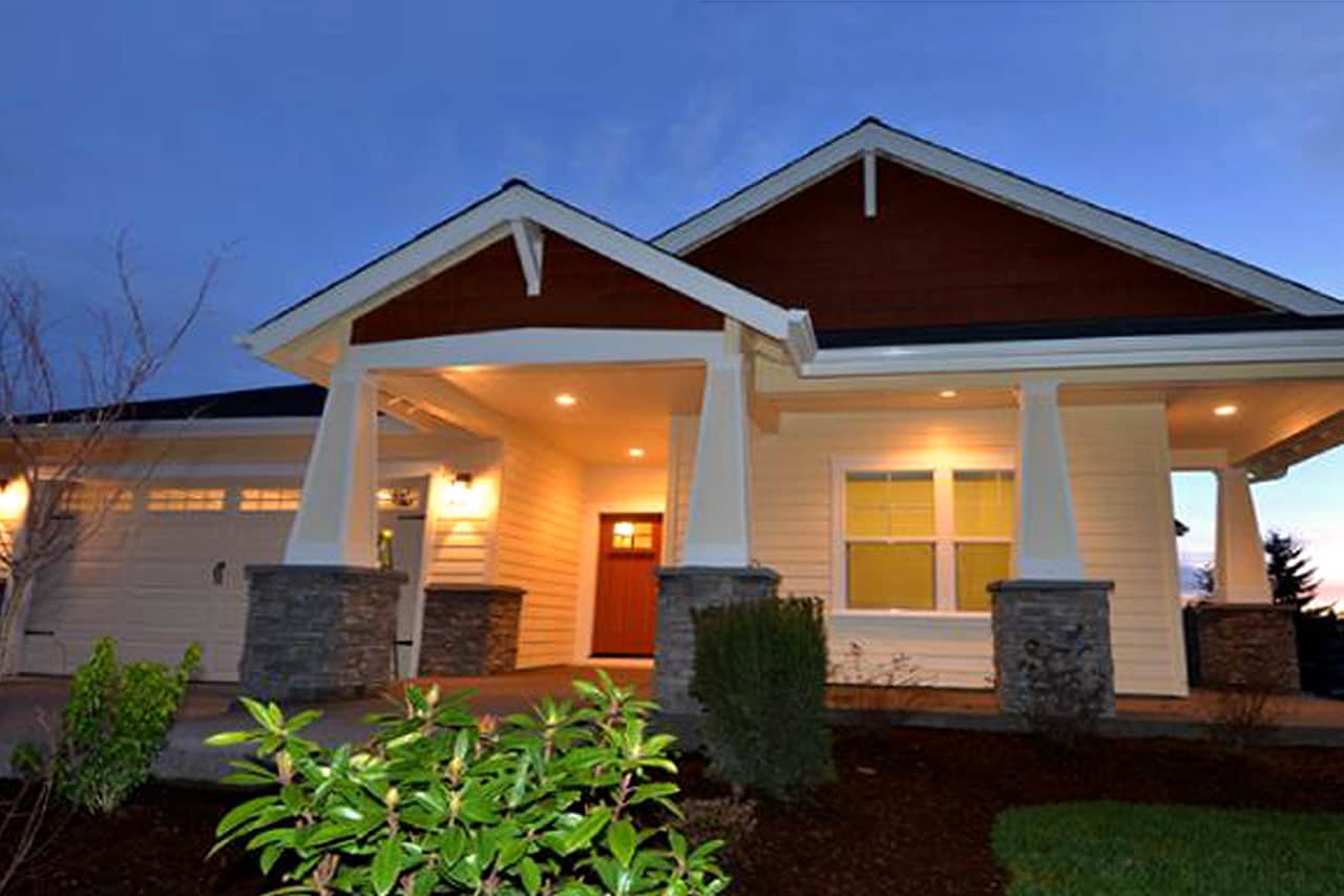 Home at Night of this 3-Bedroom,1801 Sq Ft Plan -1801