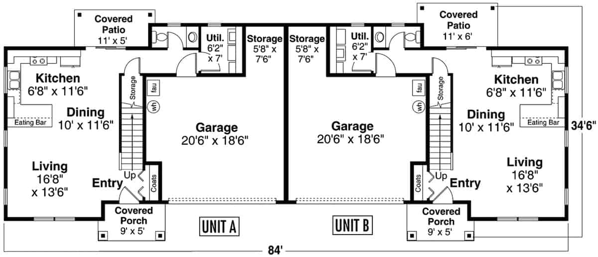 Main Level of Multi-Unit Plan #108-2027